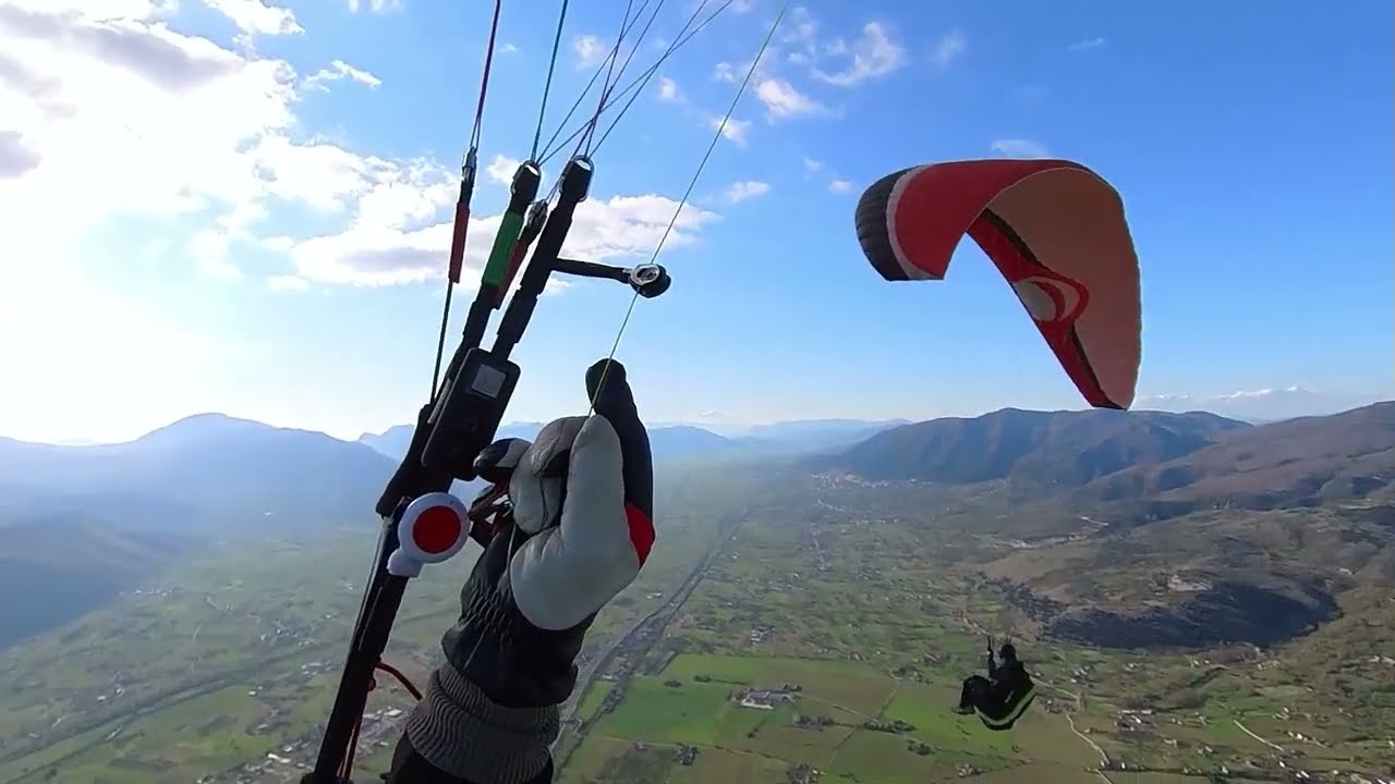 Paragliding: von Sizilien nach Rom 2022