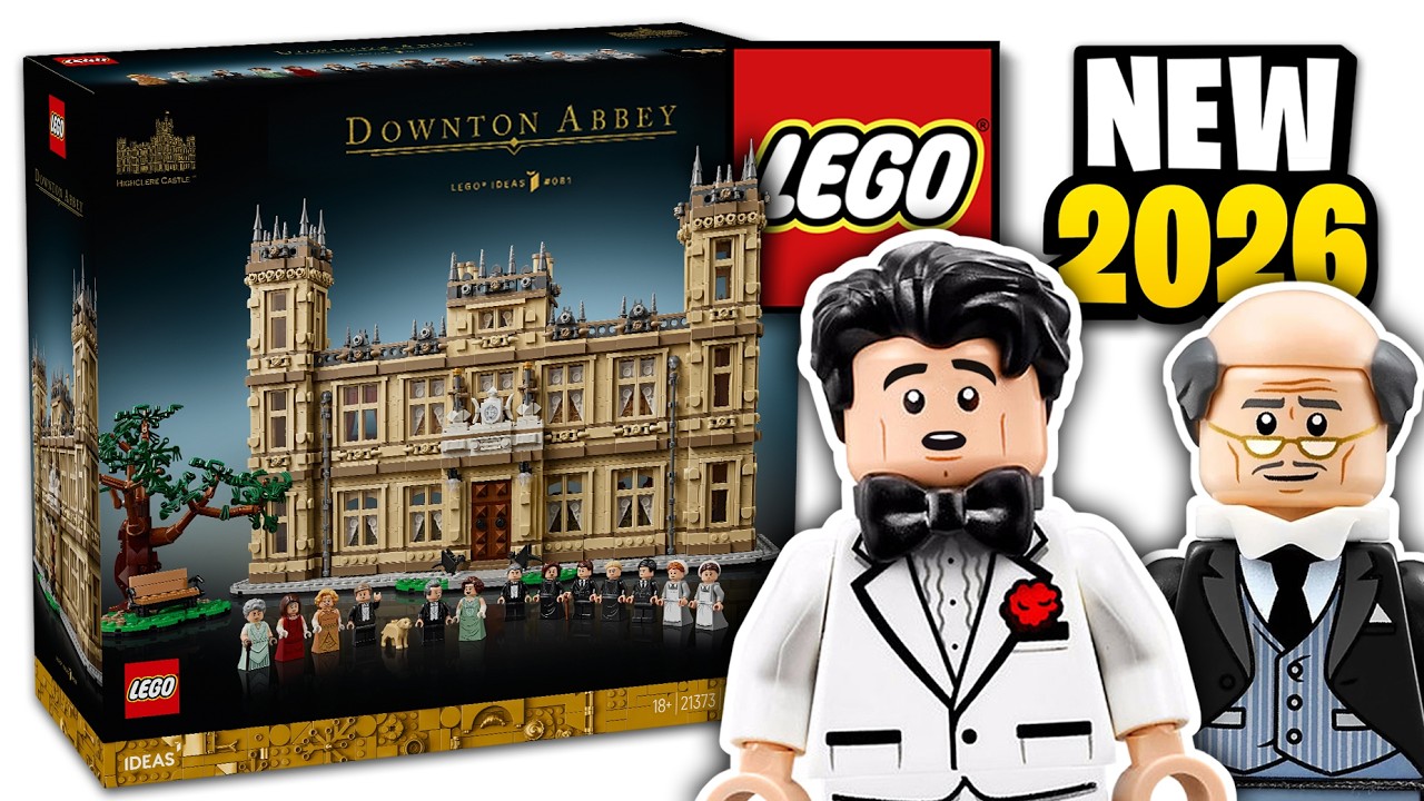 LEGO-НАБОР ПОМЕСТЬЯ УЭЙНОВ!?!? Официальный анонс набора &laquo;Аббатство Даунтон&raquo;