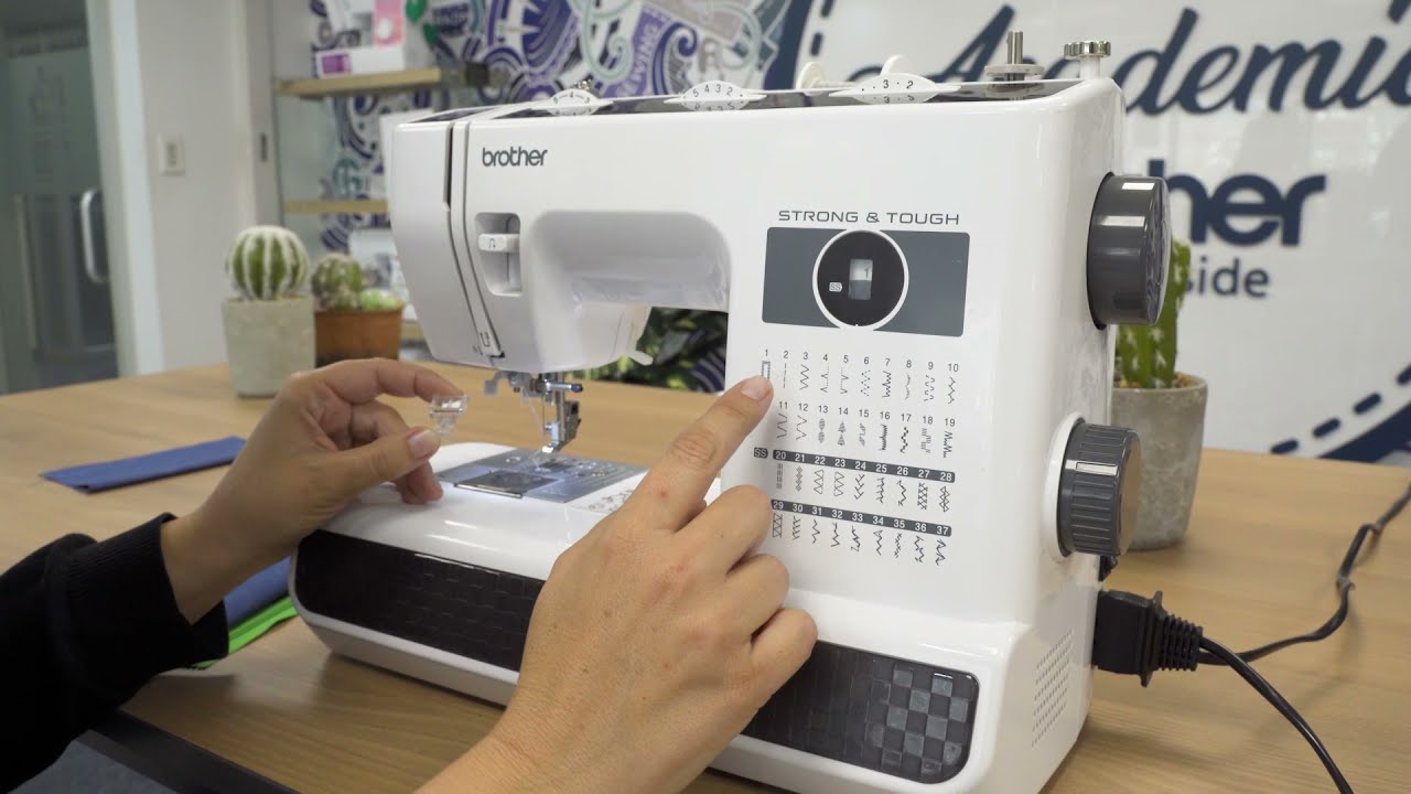 Curso de uso Máquina de coser Brother ST371HD