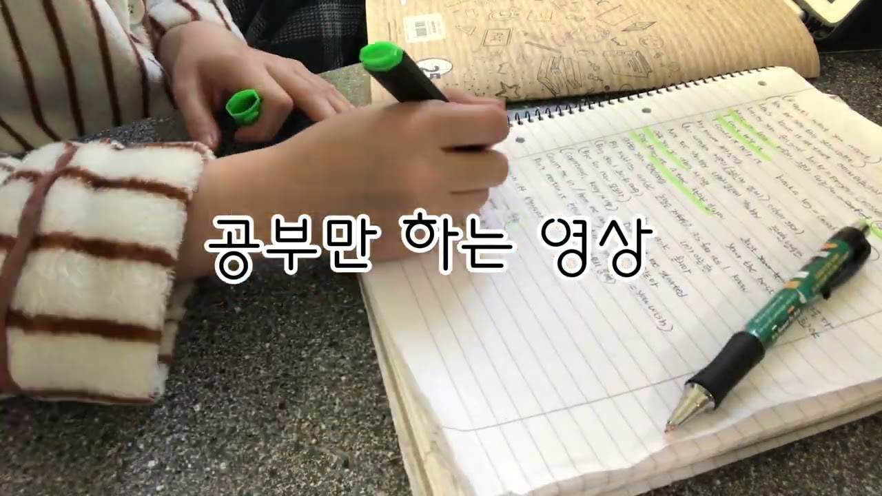 공부만 할거에요 