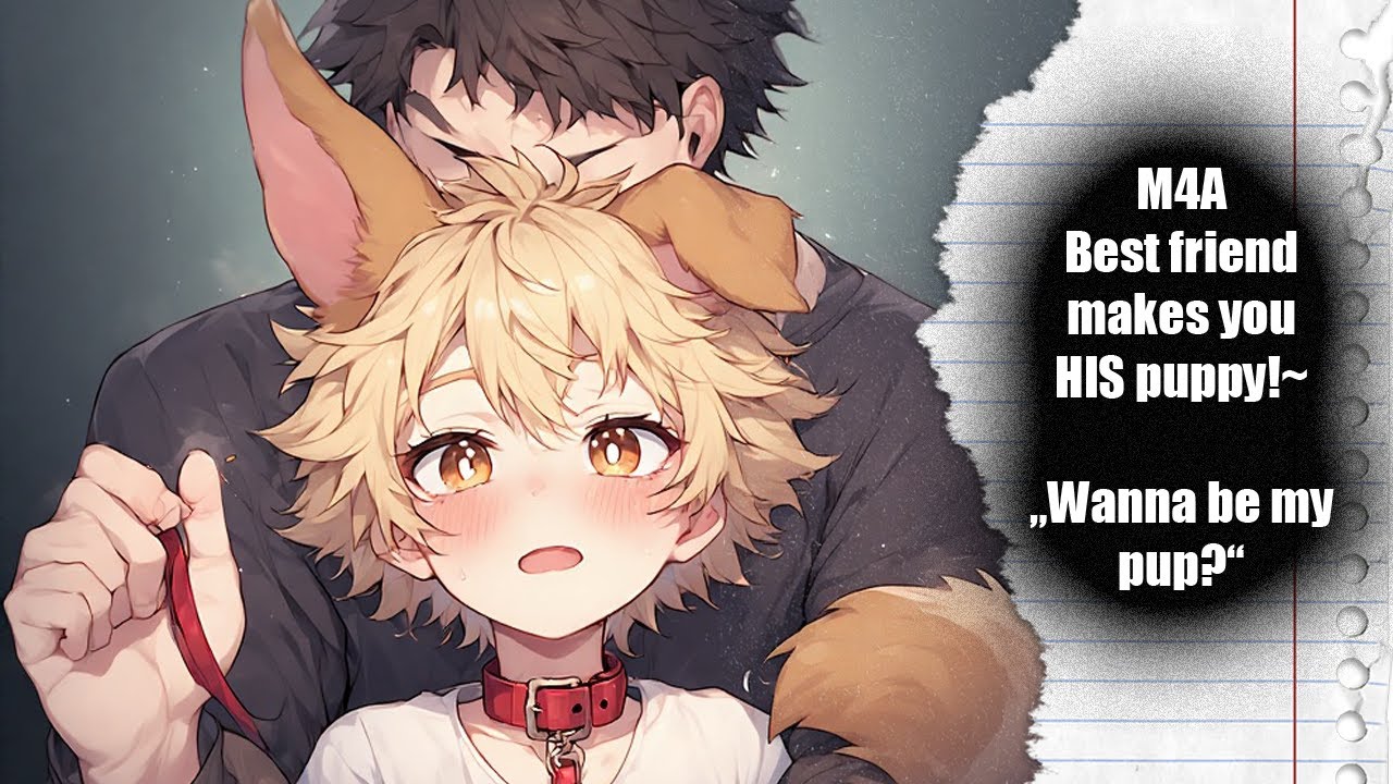 [M4A] Sleep aid - Best friend finds your collar and makes you his puppy!