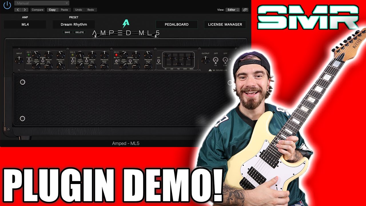 IT'S SO CRUNCHY! ML SOUND LAB AMPED ML 5 PLUGIN DEMO!