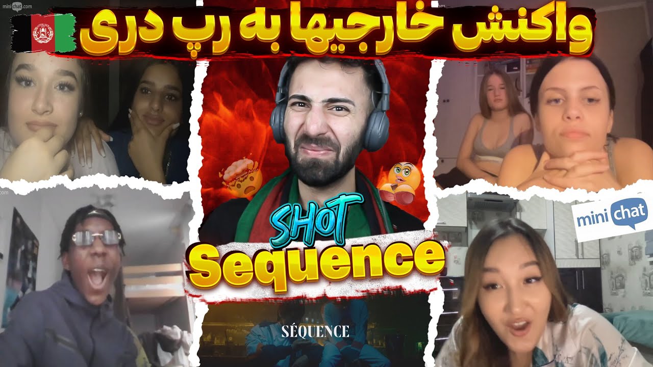 واکنش خارجیها به رپ دری ترک”شات “از سکانسSequence-Shot Reaction World People React to Rap Dari🇦🇫😱