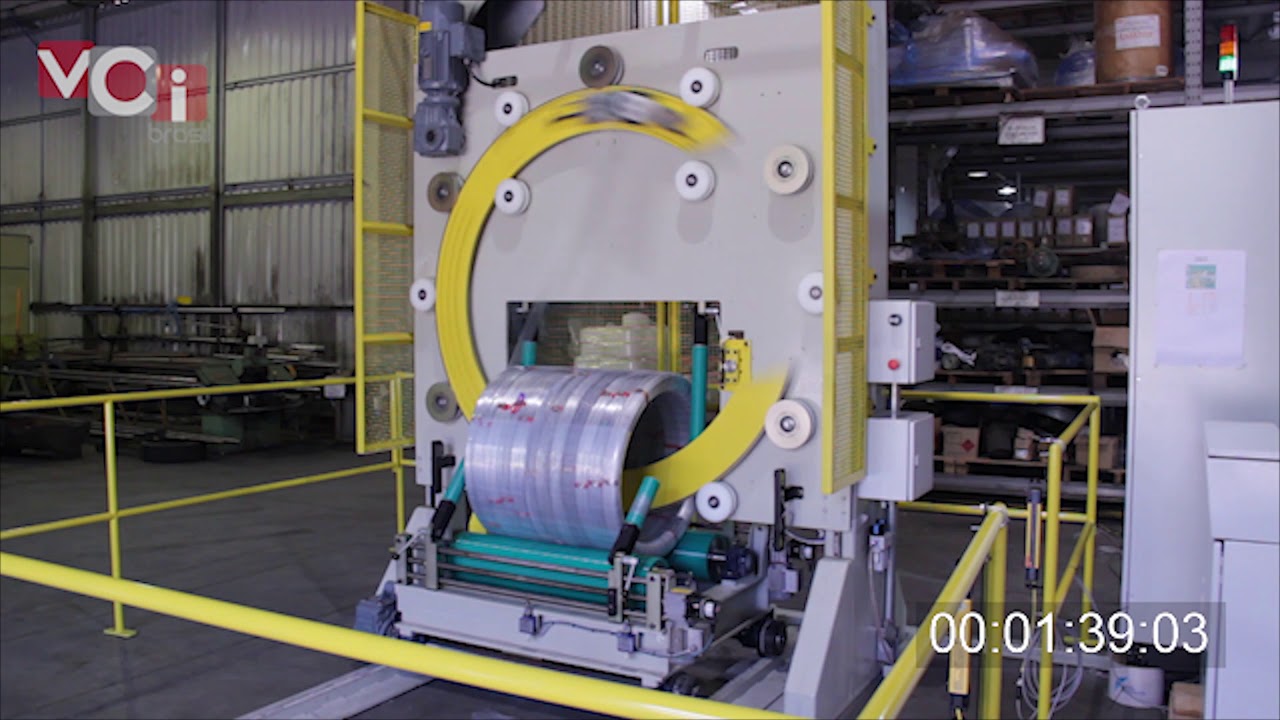 MÁQUINA EMBALADORA DE ROLOS / ROLL PACKING MACHINE - SRW® 2019 | VCI BRASIL