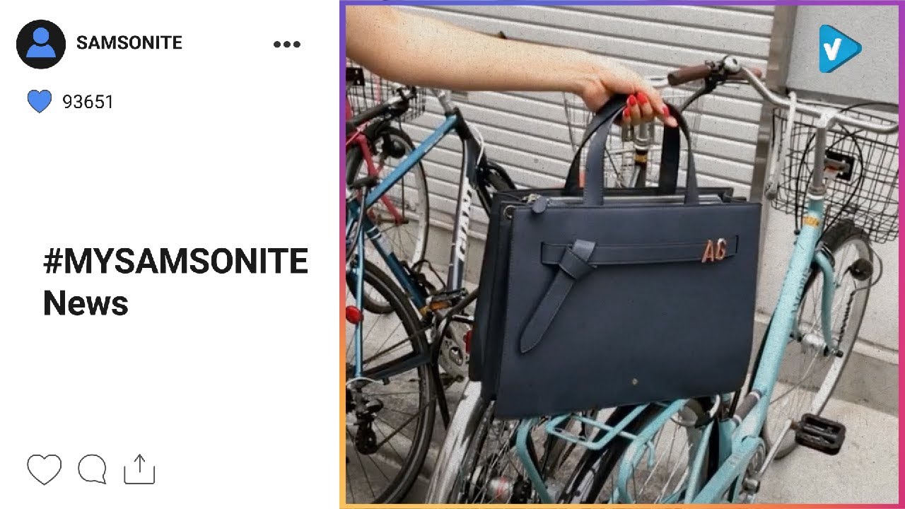 #Samsonite News: Statement bag #MySamsonite #MySamsonite