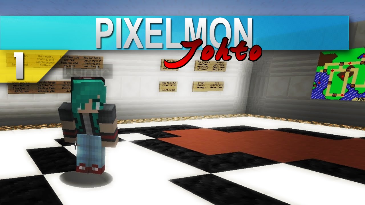 Pixelmon: Johto || 1 || We Get Lost