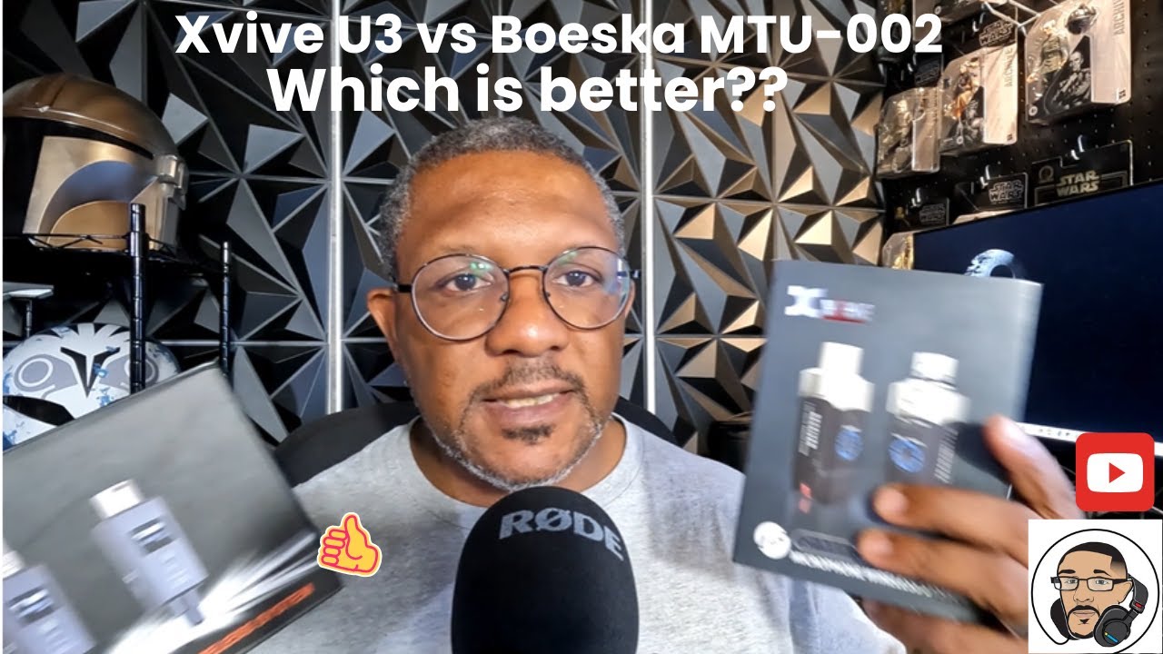 Беспроводные системы Xvive U3 против Boeska