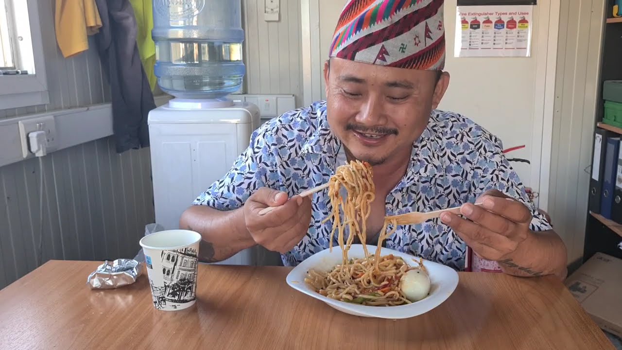Turkish Style Chowmien With Nepali Flavour | BN Vlogs Malta ep18