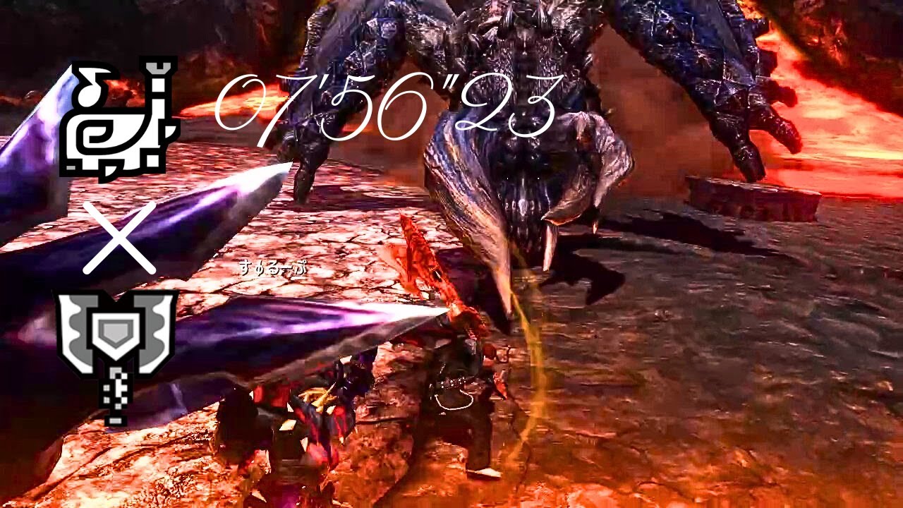 【MHXX】【超特殊許可】鏖魔狩猟依頼  ストライカー盾斧×ギルド狩猟笛  07'56