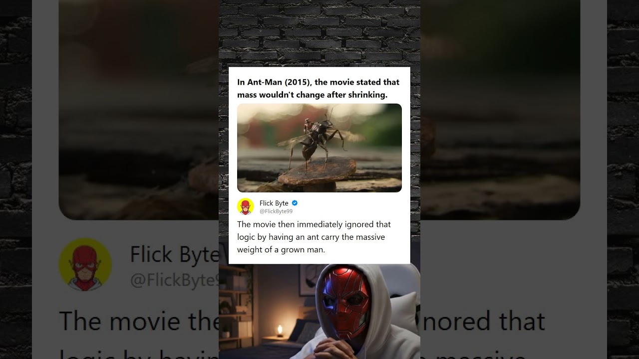 Ant-Man 2015 Movie Ignores Mass Does Not Change After Shrinking Rule Critique