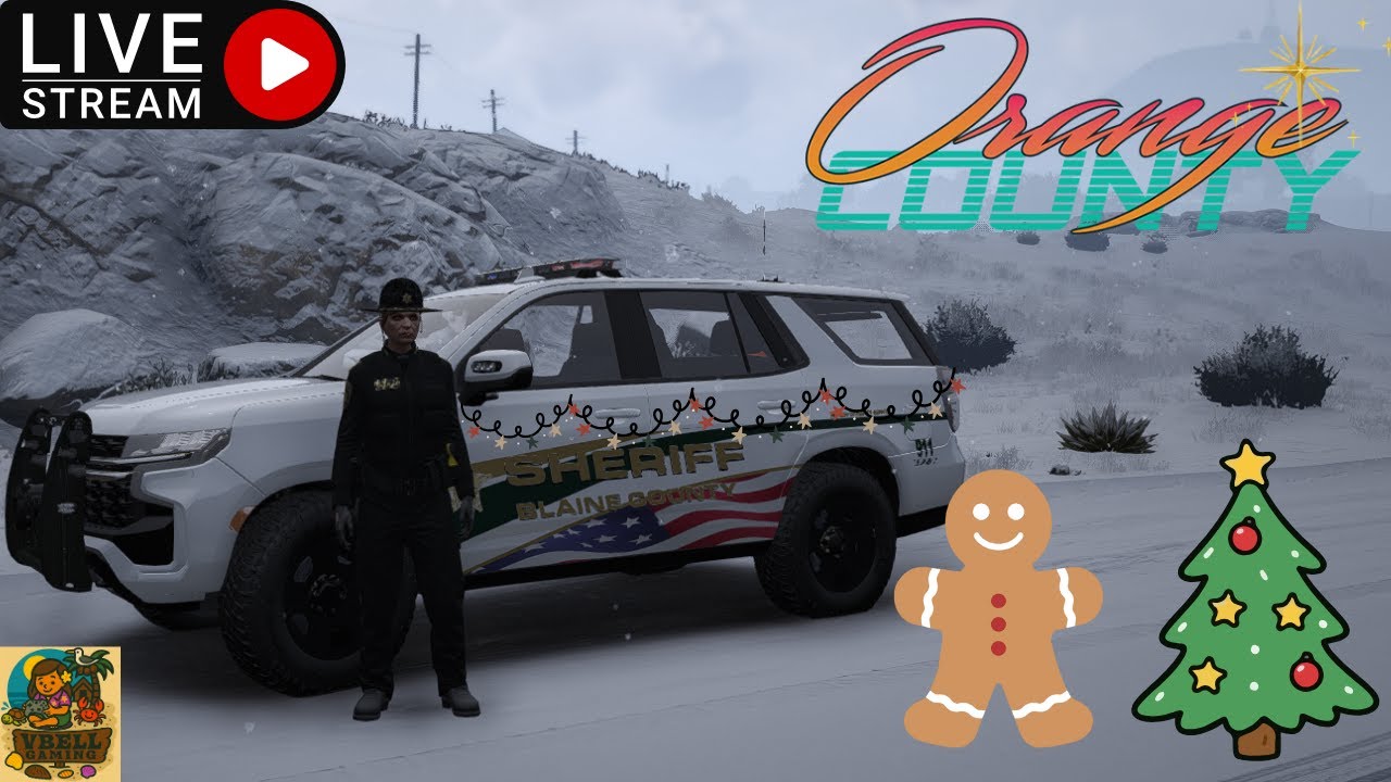 Christmas Parade in San Andreas GTAV RP | OCRP Life