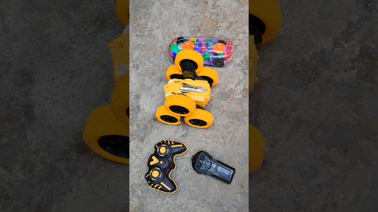 Best 2 Remote Control Car and RC 3D Transparent Car testing #car #cars #toys #unboxing #shorts #rc