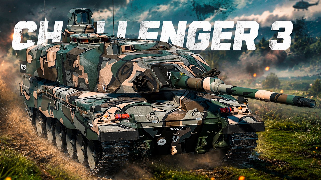 Геймплей Challenger 3 &mdash; лучший британский танк?