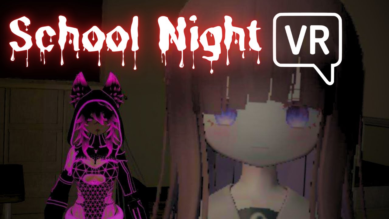 Escaping A Horror School in VRChat!