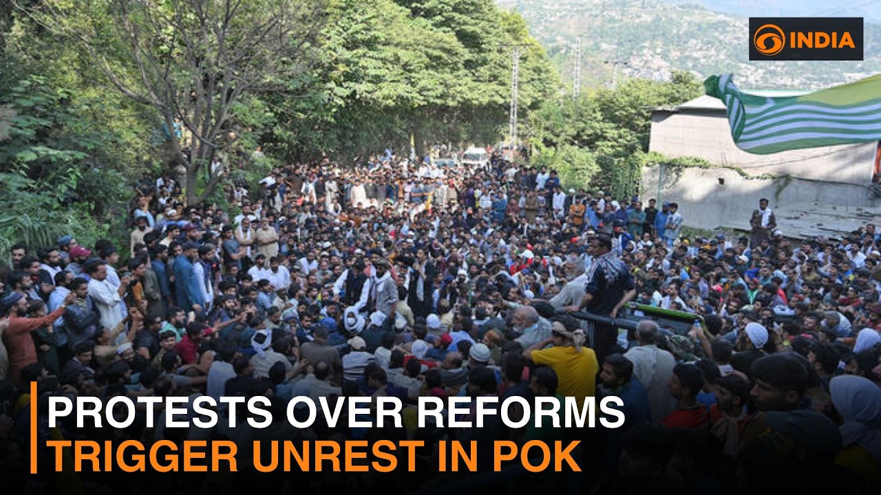 Situation escalates in PoK amid civil unrest & more news | DD India Newshour | 9 PM IST