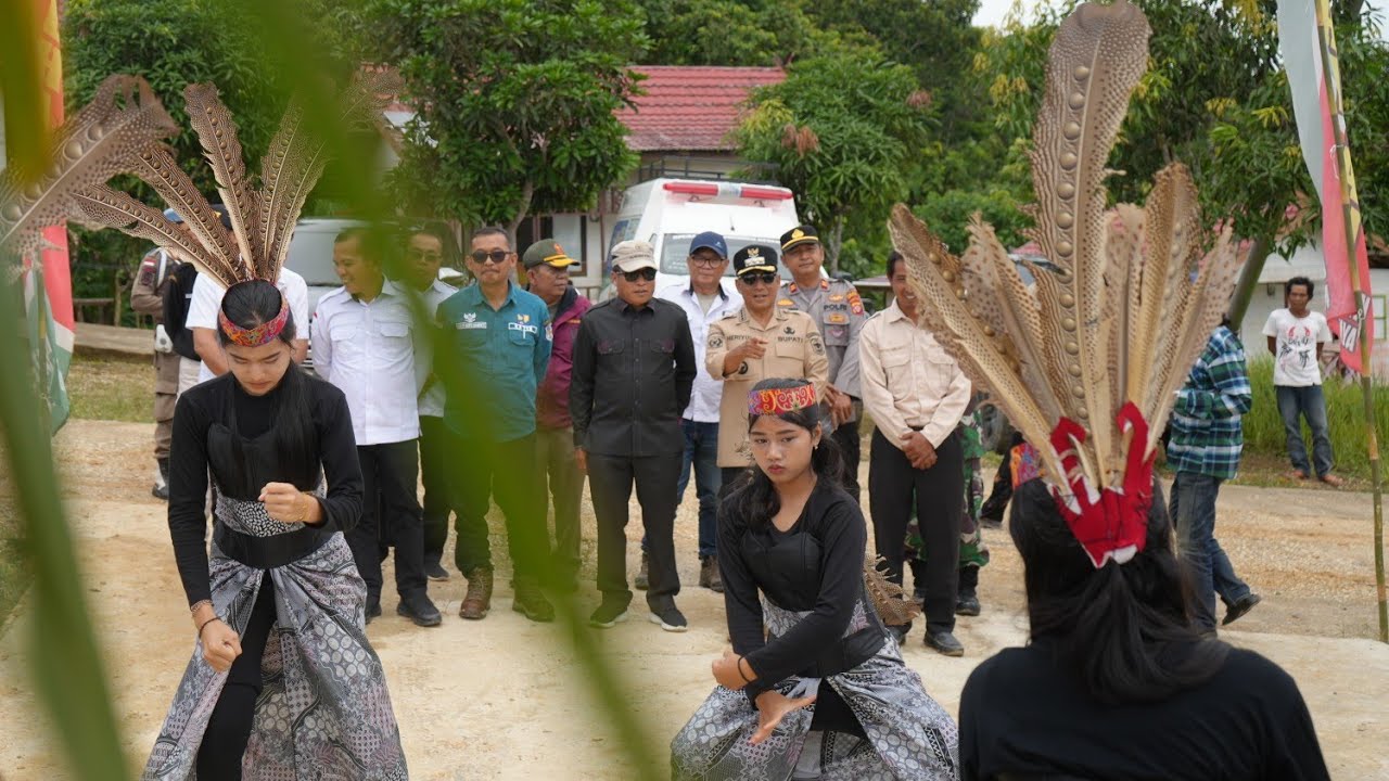 PERESMIAN PUSKESMAS BETANG BARIGAS, KEC. BARITO TUHUP RAYA, KAB. MURUNG RAYA