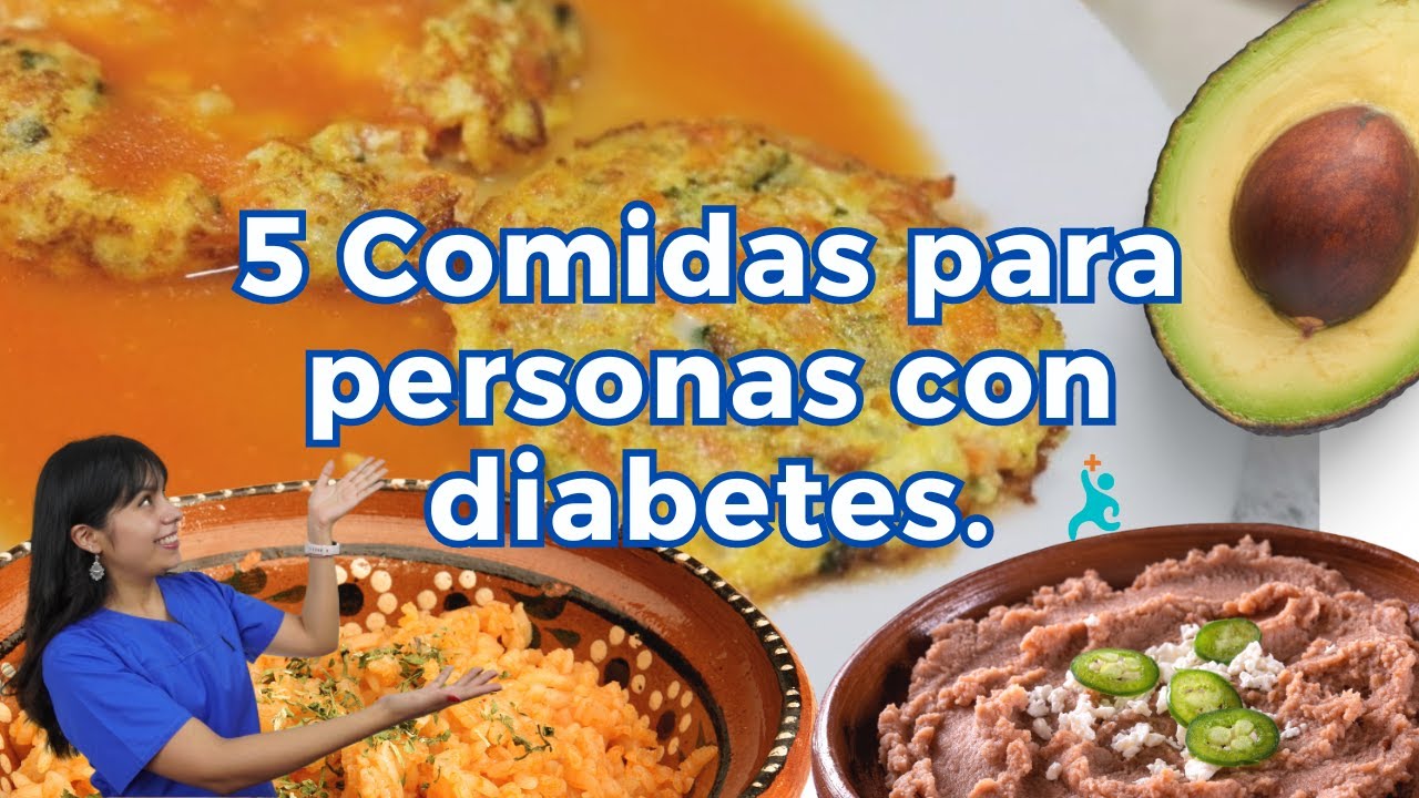 COMIDAS para personas con DIABETES basadas en la alimentación MEDITERRÁNEA