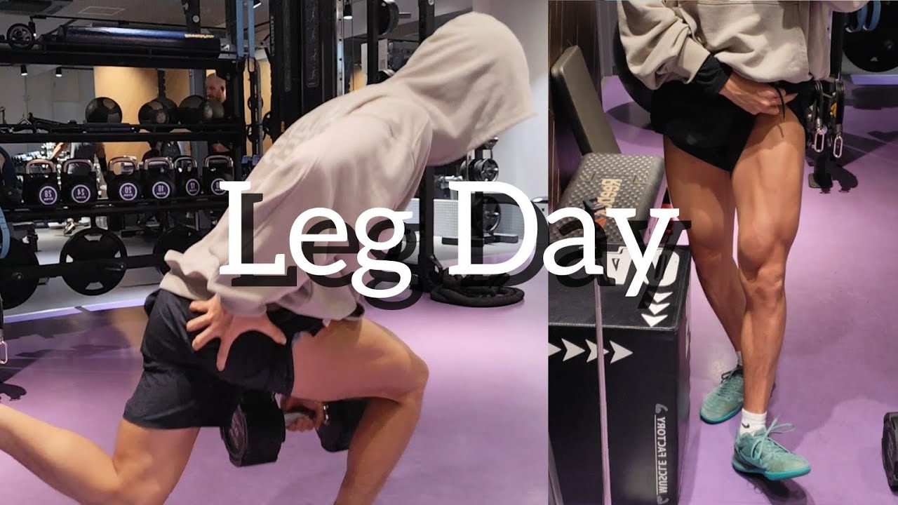 冬減量60【脚トレ】脚のカットが見えてきた！