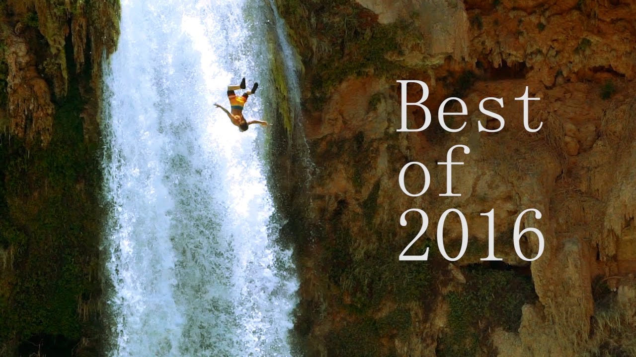 BEST CLIFF JUMPING OF 2016! A year of chasing waterfalls