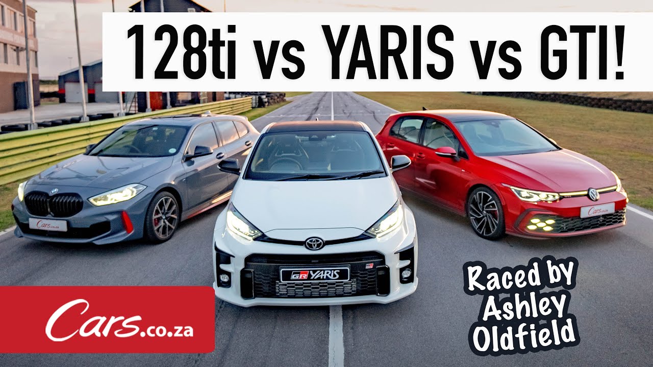 Гонка на треке! GR Yaris против Golf 8 GTI и BMW 128ti в экстремальной гонке на круге