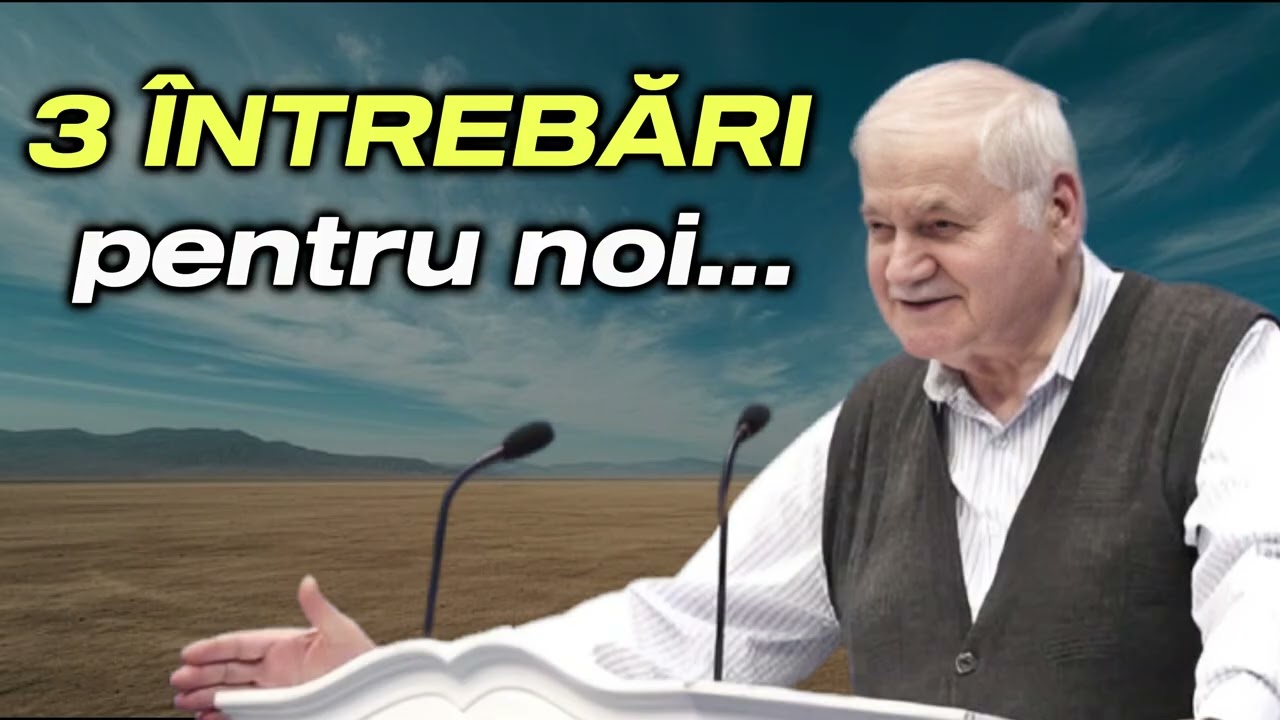 3 întrebări pentru noi ... -Vasile Hozan 2025