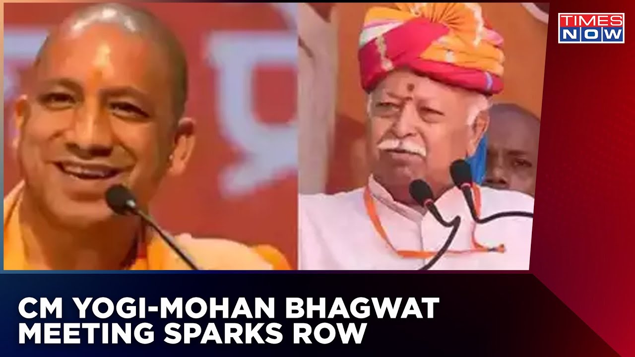 Population Control Debate Ignites Row As RSS Chief Mohan Bhagwat Meets UP CM Mohan Bhagwat