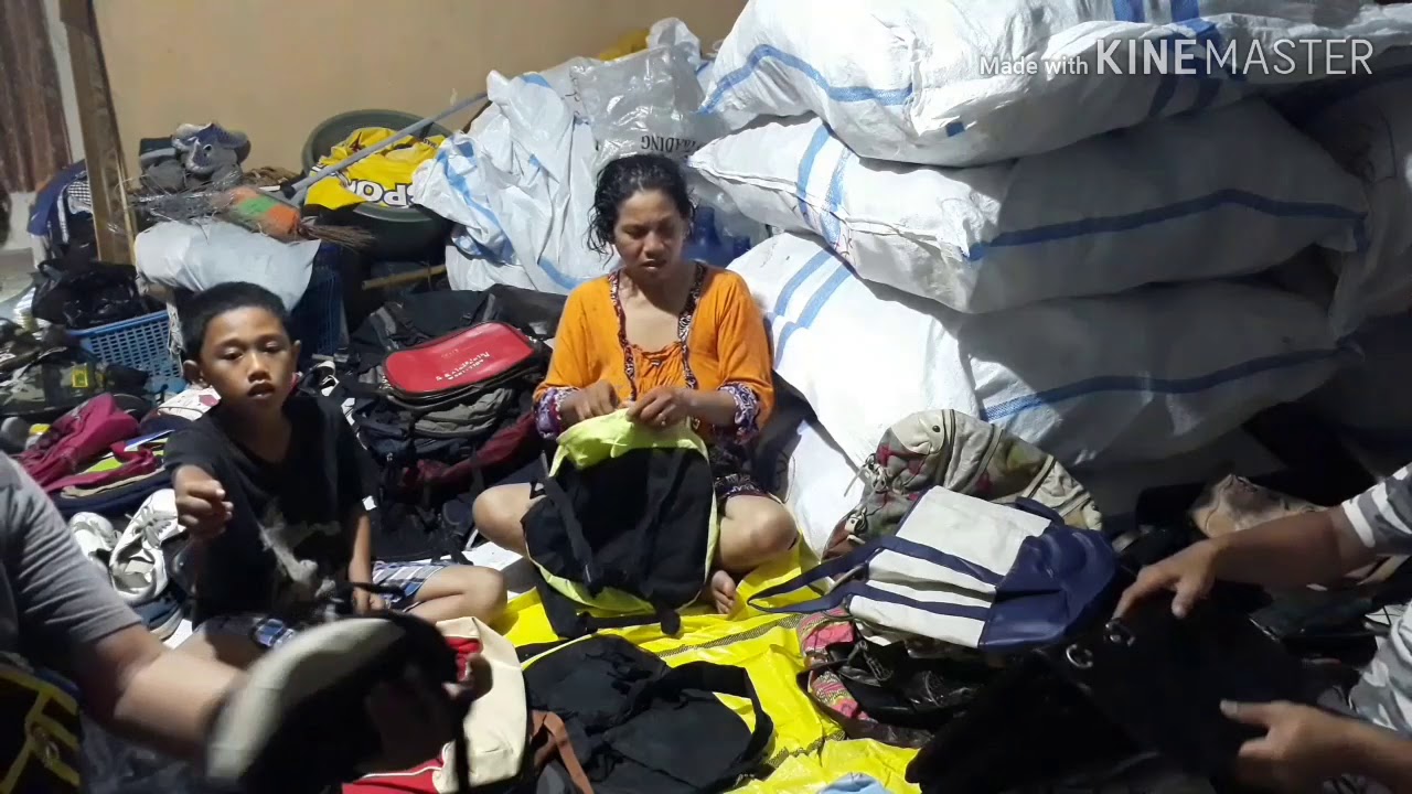 Bongkar bal korea tas import