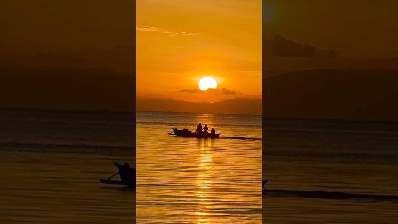 #sunsetbeauty 🏜️#manga #port #tagbiralan #bohol #philippines 🇵🇭 #sunsetphotography #islandlife