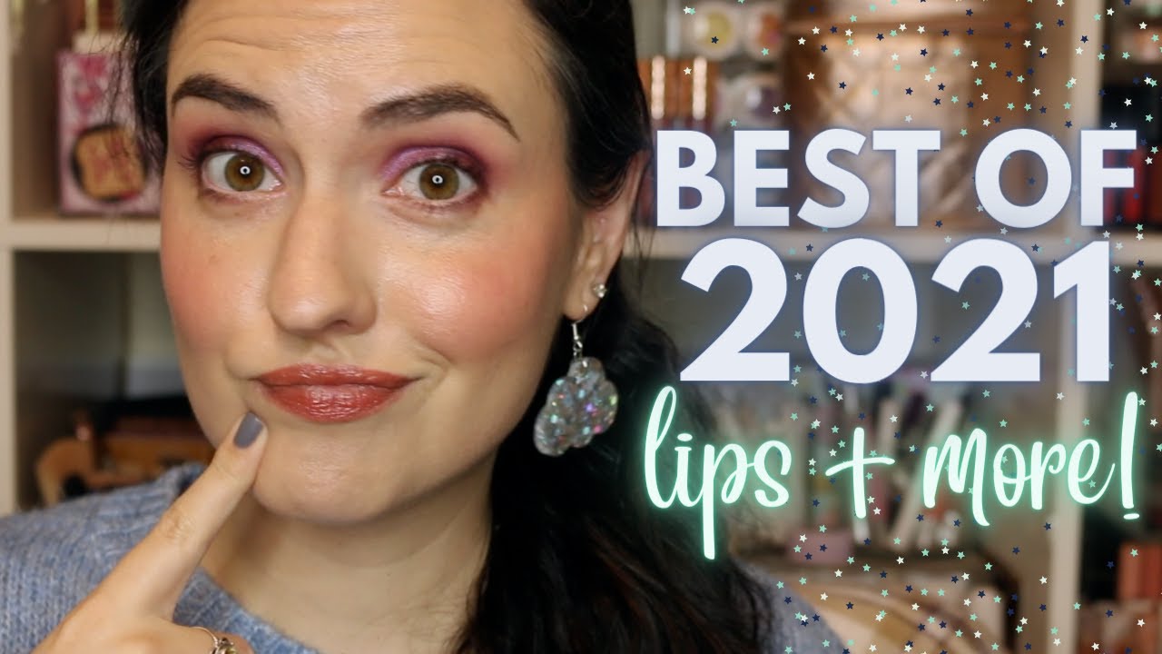 BEST of 2021 Part 3 Lips, Perfumes, Nail Polish + More! | Lip Swatches of My Favorite Lip Colors