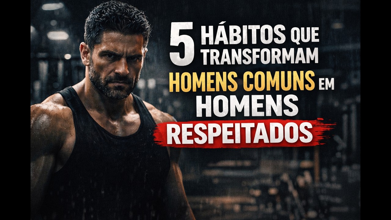 5 Hábitos Que Transformam Homens Comuns em Homens Respeitados