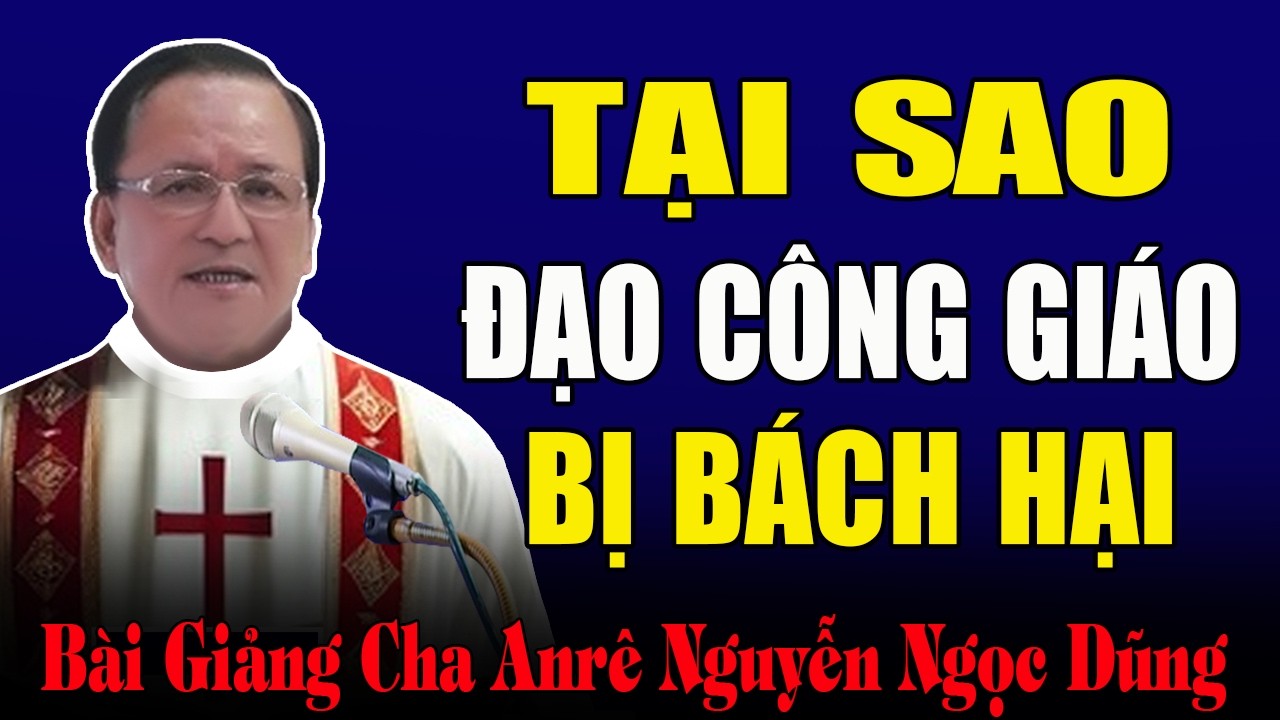 Tại Sao Đạo Công Giáo Bị Bách Hại Khắp Nơi? - Bài Giảng Cảm Động Của Cha Anrê Nguyễn Ngọc Dũng