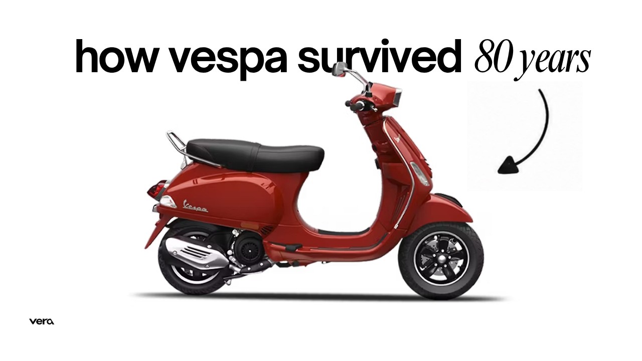 HOW DID VESPA SURVIVE 80 YEARS?