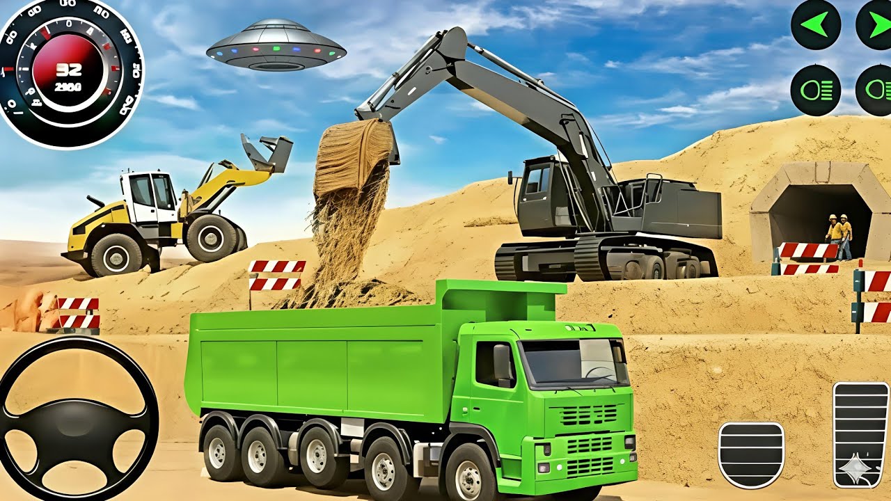 Large City Road Construction Simulator 🚧 - Android Gameplay 2026#beetv 