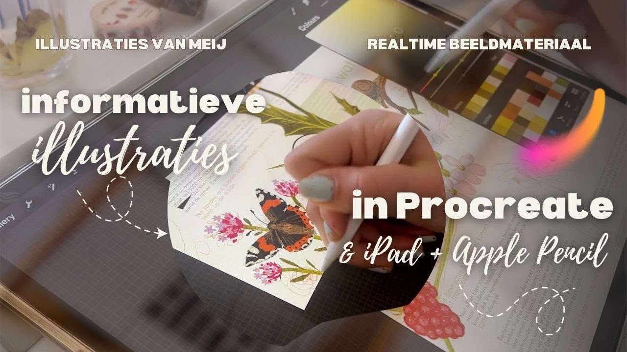 Informatieve illustraties maken in ProCreate ✿