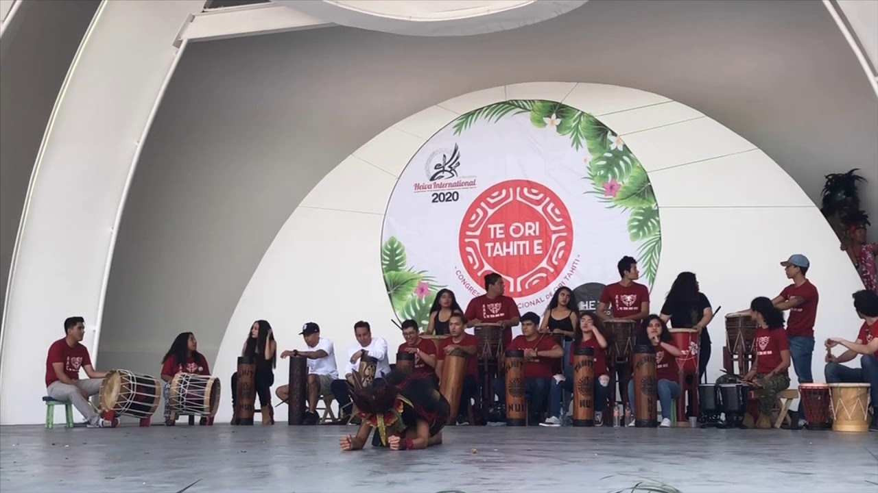 Rehina Na’i 2do Lugar Categoría solista profesional en Te Ori Tahiti E 2019