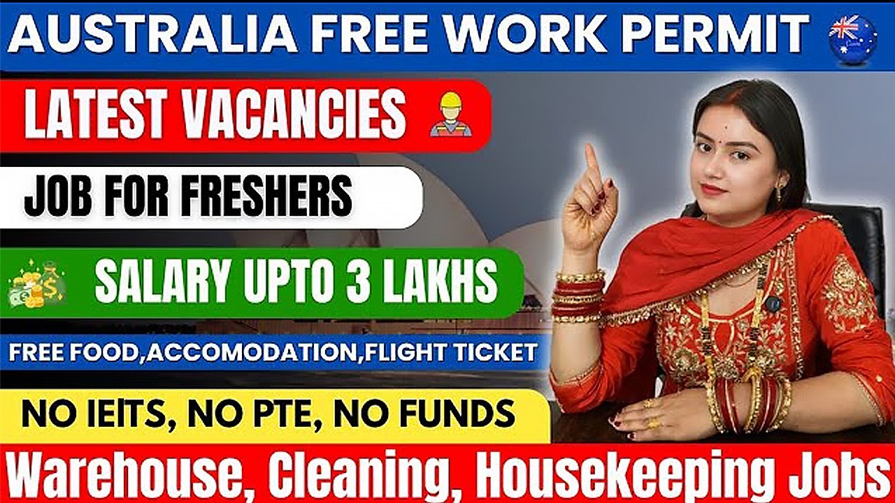 🇦🇺 Australia Free Work Permit Visa 2026 | Work Permit Approval Within 2 Weeks | Packing Helper Jobs