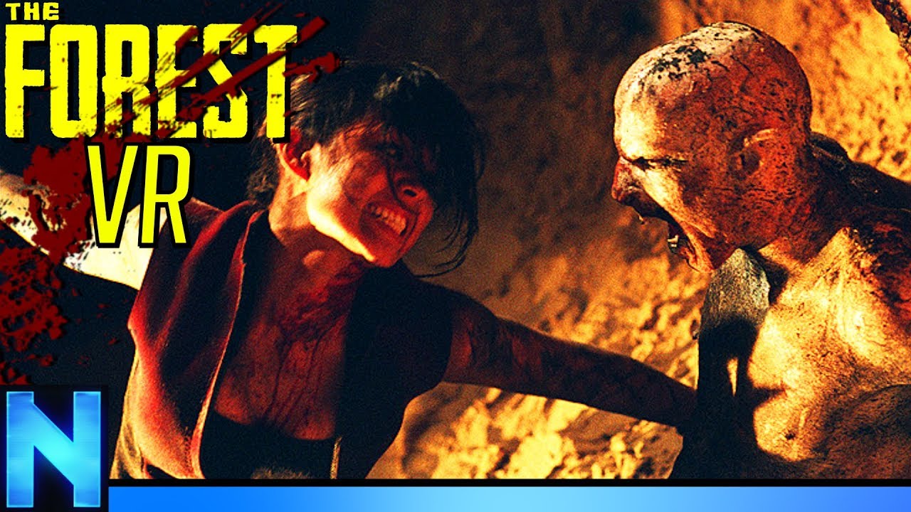 We Fight The Nightmare Cave Boss! - THE FOREST VR