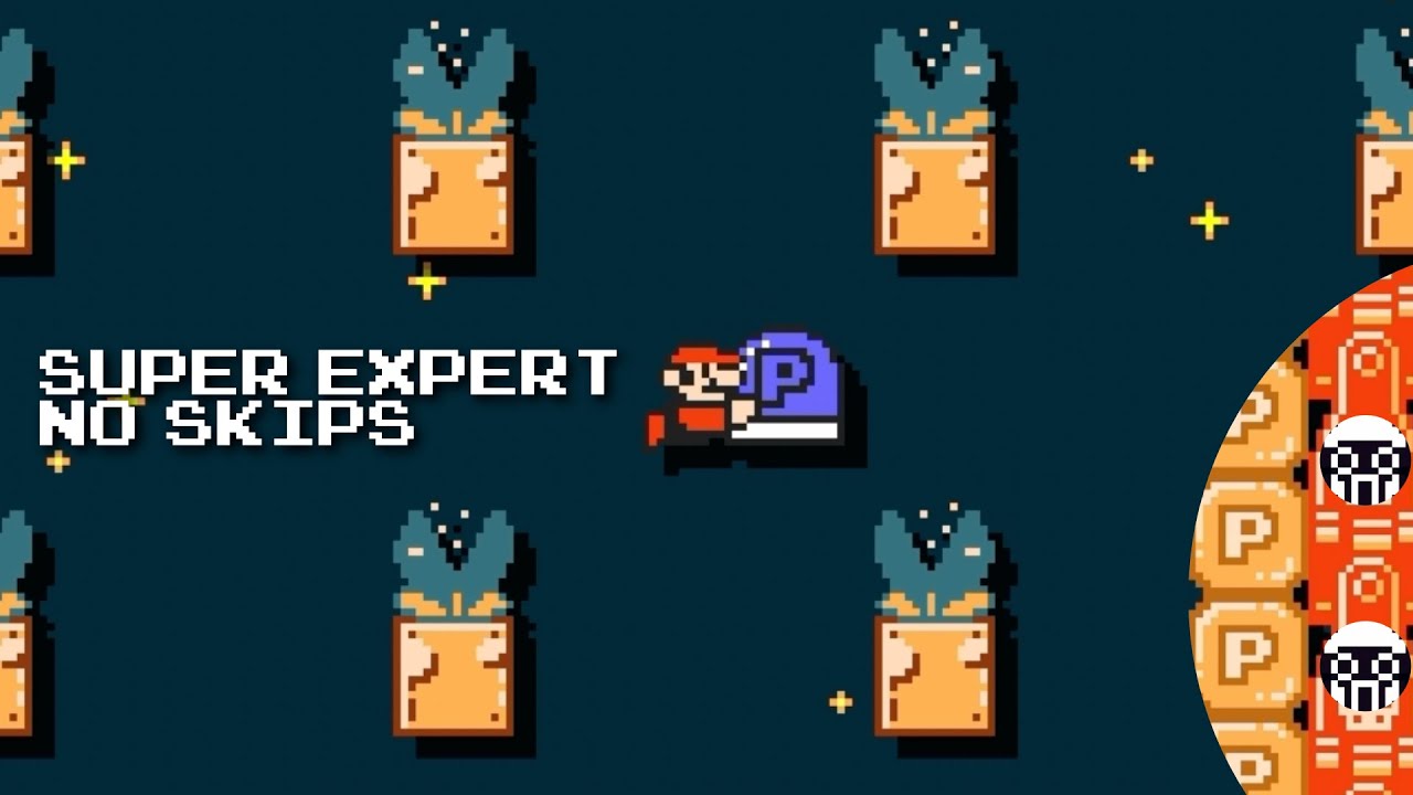 Суперэксперт без пропусков: выберите ключ или бесконечные ляпы (Mario Maker 2, Switch 2)