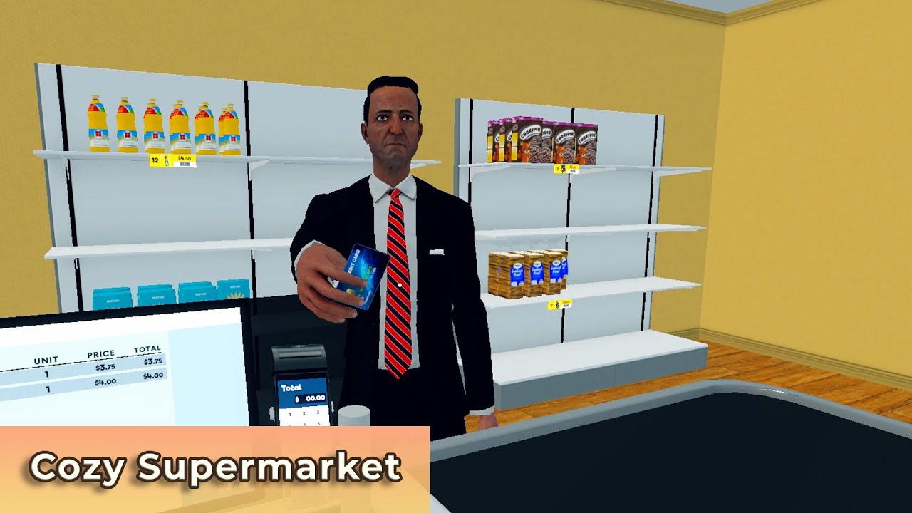 First Week in my Supermarket - Supermarket Simulator  | No commentary