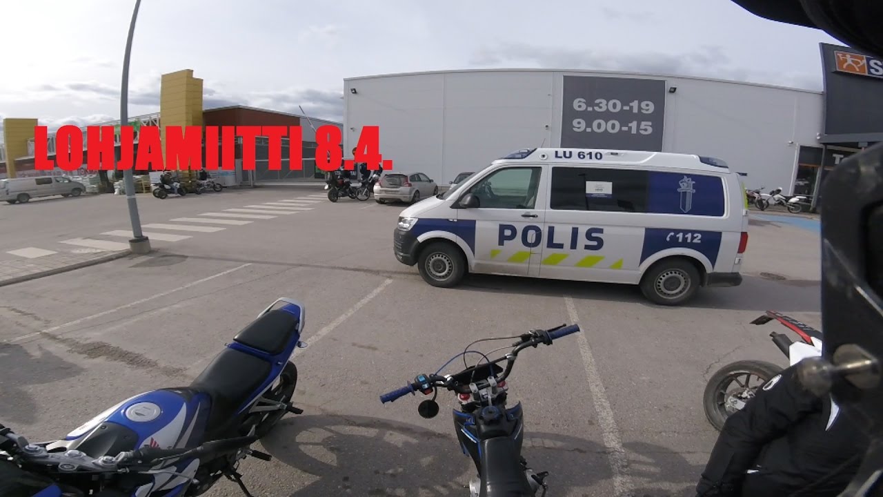 Lohjan Avausmiitti 8.4.2017 - Poliiseja, Perseily&auml; & Parkumista