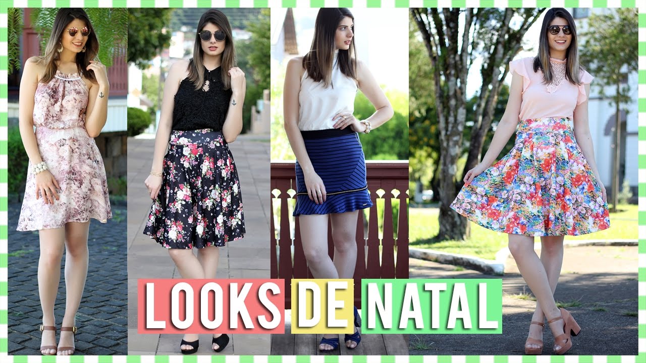 LOOKS PARA USAR NO NATAL - Mundo de Guria