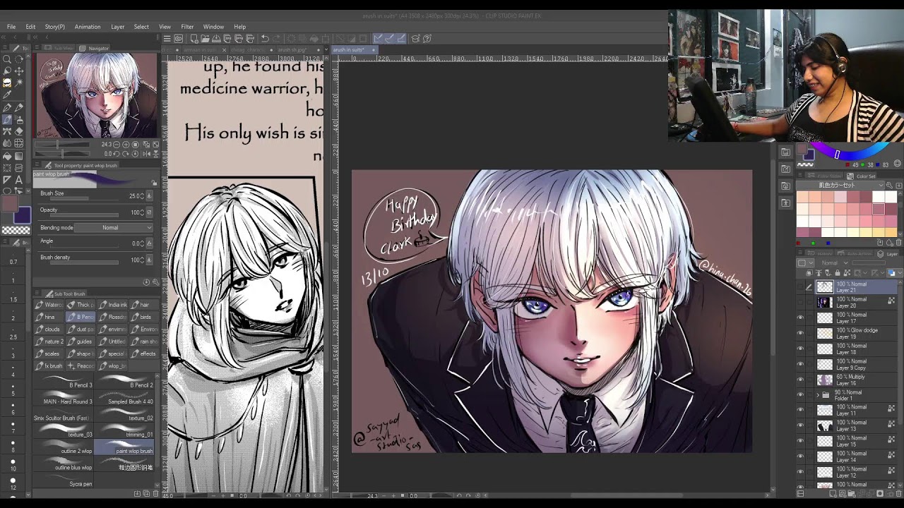 Learn to sketch FAST with BASIC Techniques 012 : Live session with professional mangaka