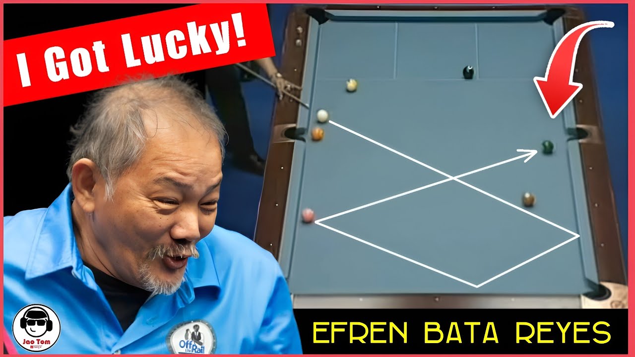 Maybe I got Lucky! The Magician Efren Reyes