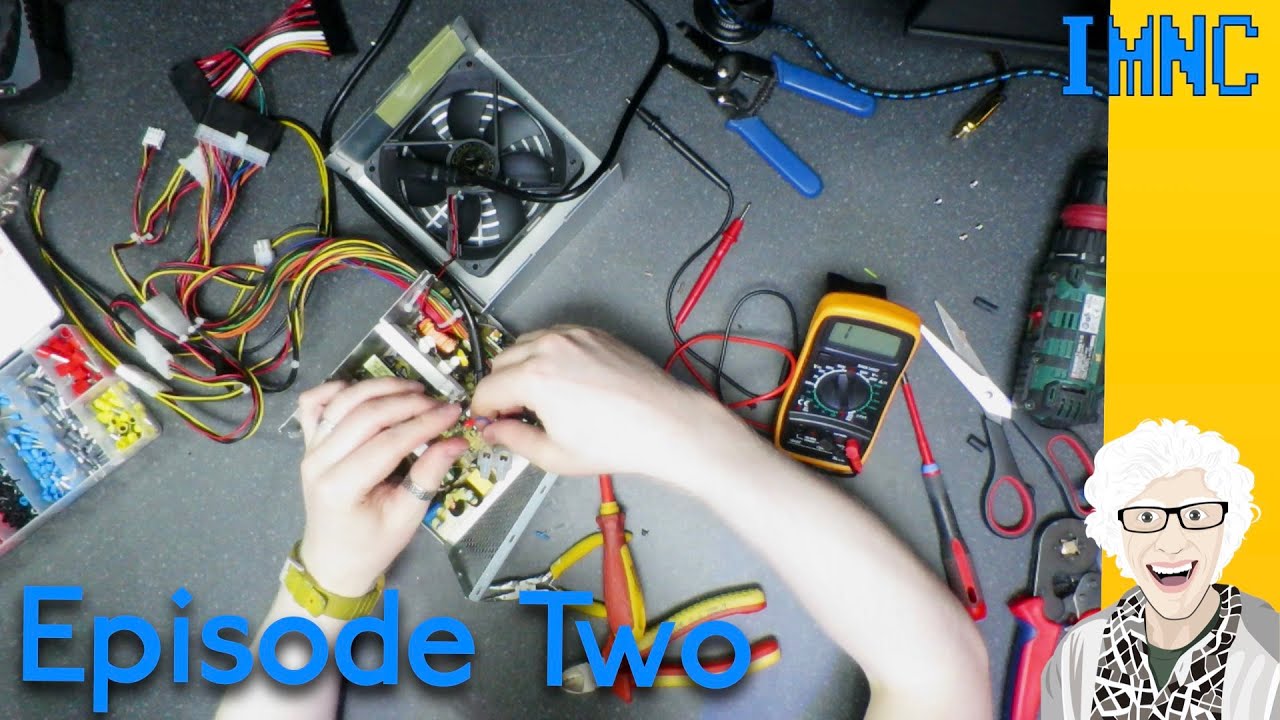 IMNC Beige Build: Episode Two (Dual PSU Mount & Single Power Cable Mod)
