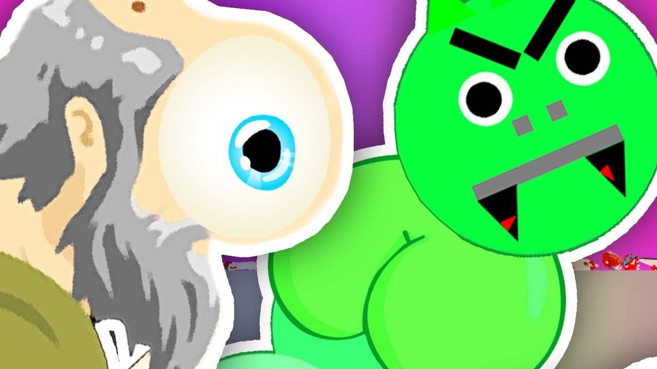 SLITHER.IO ??? СЛИЗНЕВЫЕ ПРЕПЯТСТВИЯ!! - Happy Wheels 38