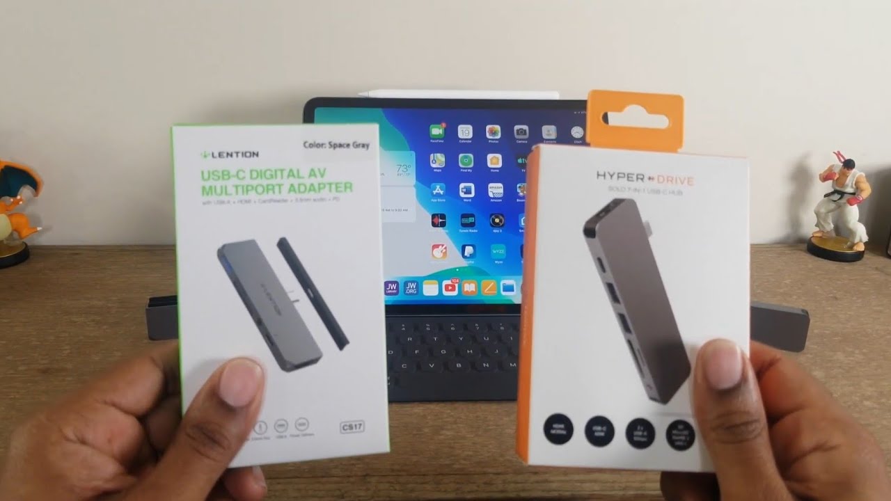 Which Hub is Best for iPad Pro iPadOs??? Hyper-Drive Vs. Lention
