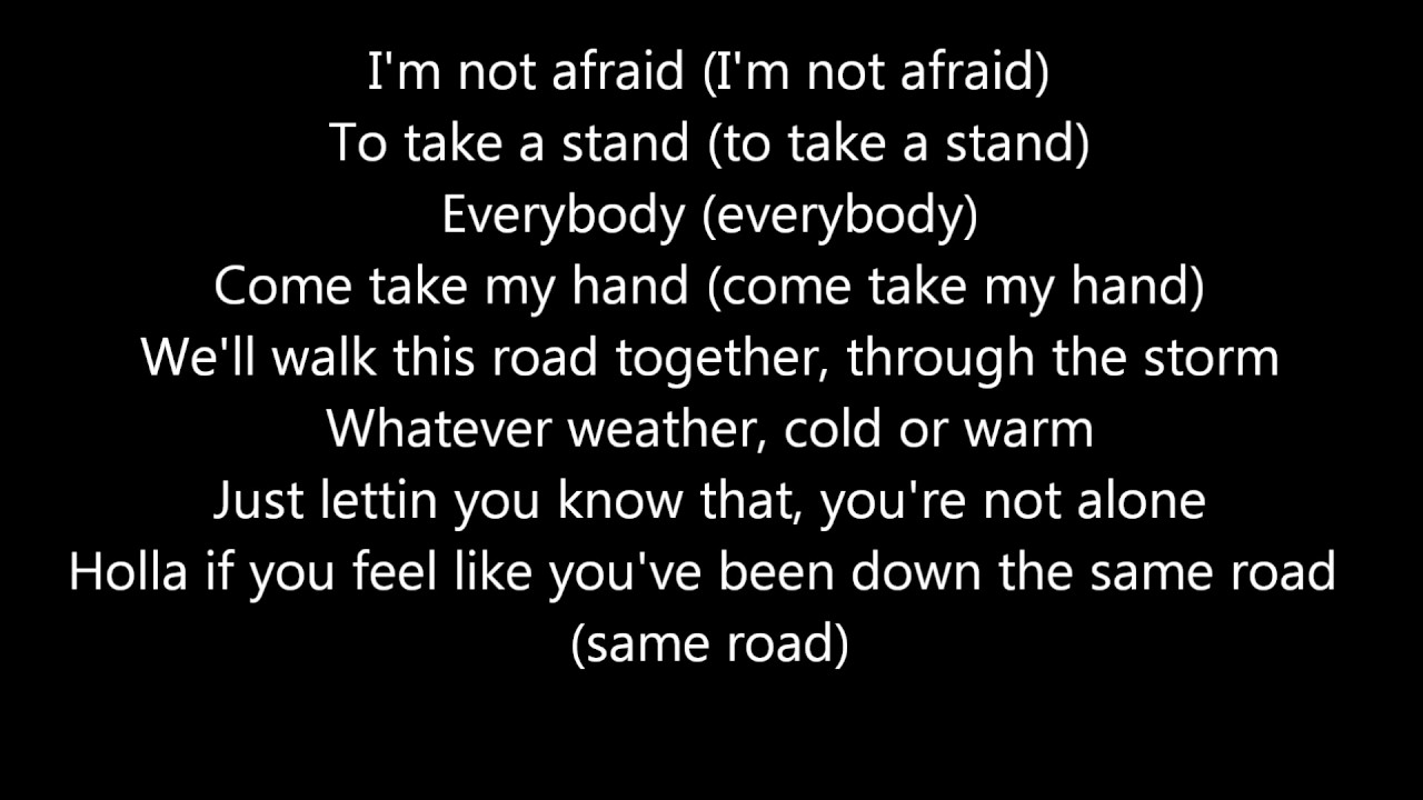 Eminem - Not Afraid Lyrics (HD)