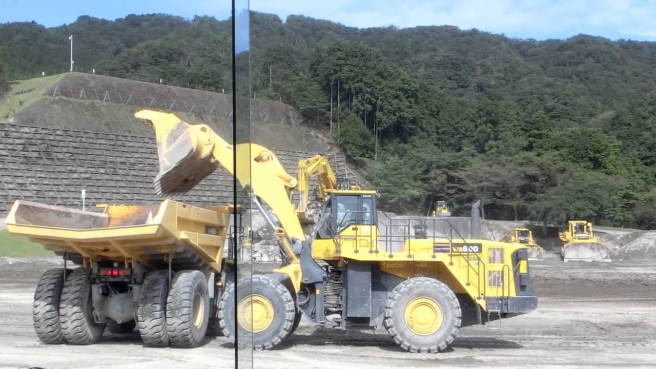 コマツテクノセンター　建機デモンストレーション　【Komatsu demonstration】