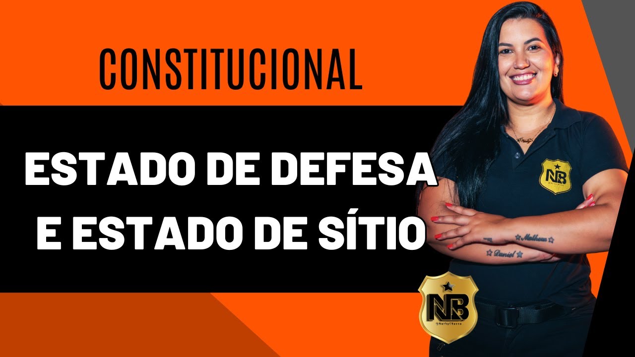 ESTADO DE DEFESA x ESTADO DE SÍTIO -CONSTITUCIONAL- Defesa do Estado e das Instituições Democráticas