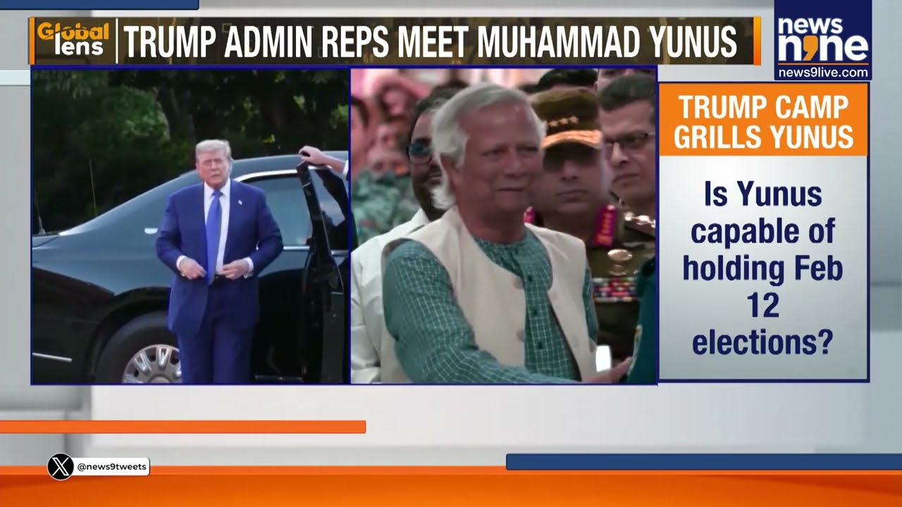 Trump Administration Raises Concerns Over Bangladesh Elections, Security, and Muhammad Yunus | News9